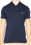 Camisa Gola Polo Lacoste Regular Fit Azul Marinho