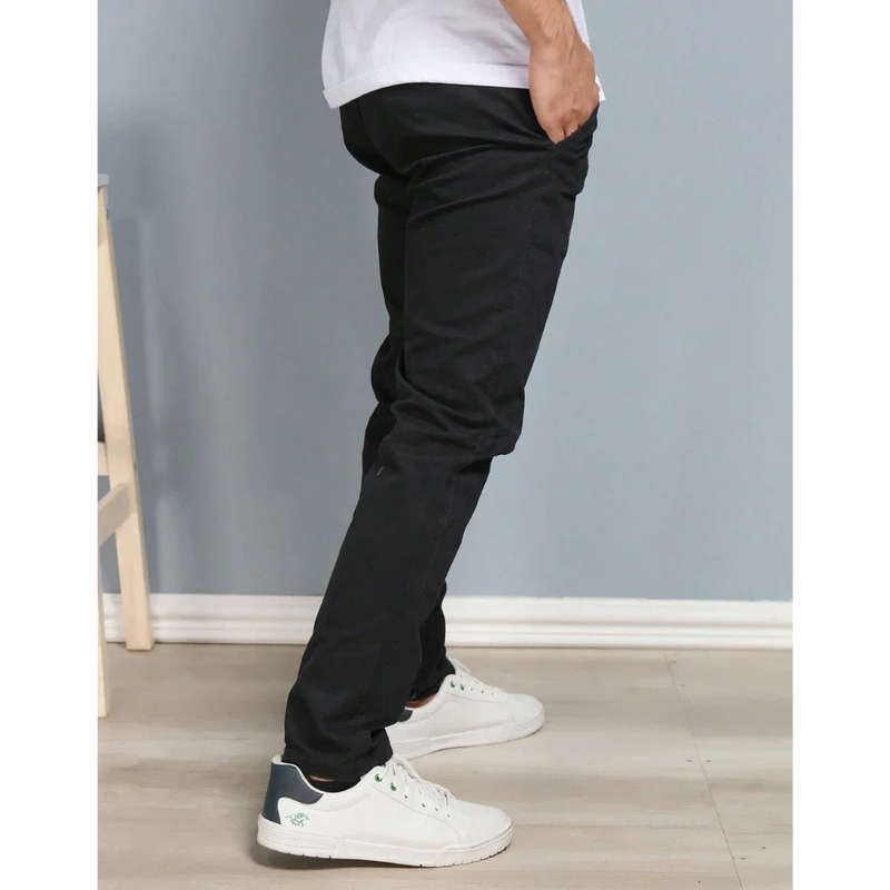 Calça Reta Masculina em Sarja - Kit 4 Unidades 🔥Black Friday🔥