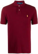 Camisa Gola Polo Ralph Lauren Masculina Custom Fit - Marsala