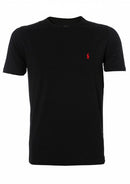 Camiseta Ralph Lauren Masculina Custom Fit - Preta