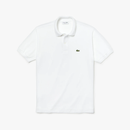 Camisa Gola Polo Lacoste Regular Fit Branca