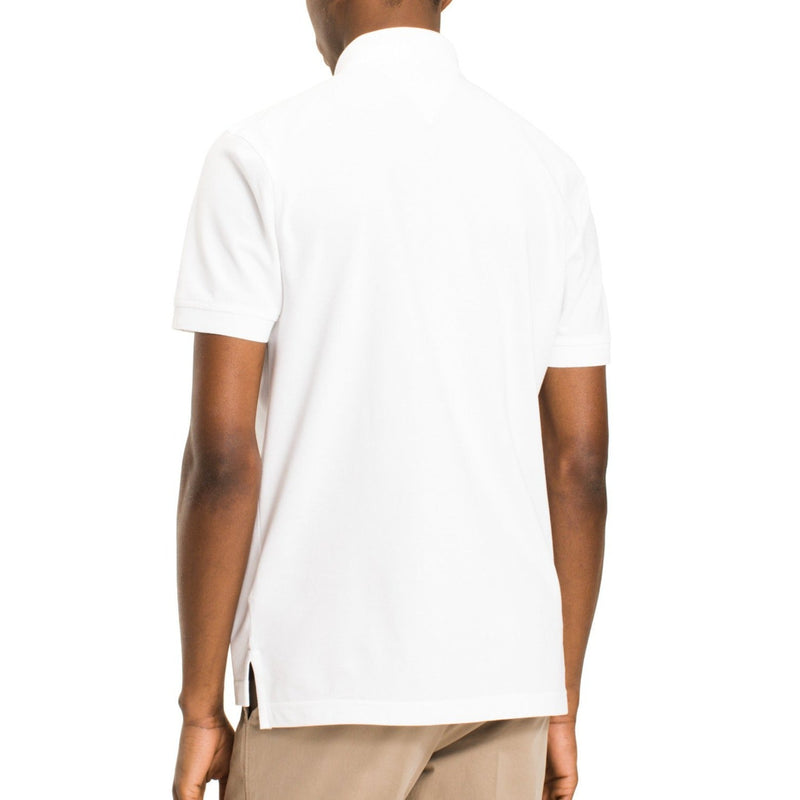 Camisa Gola Polo Tommy Hilfiger Masculina Coupe Sur Ivy - Branca