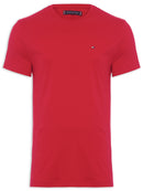 Camiseta Tommy Hilfiger Masculina Classic Nape Vermelha