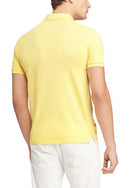 Camisa Gola Polo Ralph Lauren Masculina Custom Fit - Amarelo Claro