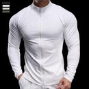 Jaqueta Fitness Masculina de Secagem Rápida e Respirável