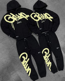 Conjunto Oversized de Moletom Hip Hop Masculino