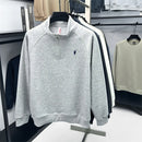 Jaqueta Masculina PlusMen com Meio Zíper e Gola Polo