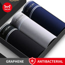 Kit 3 Cuecas Boxers Masculinos MiiOW - Conforto e Proteção Antibacteriana