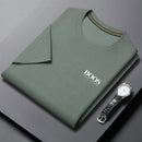 Camiseta Masculina Bordada Casual Verão