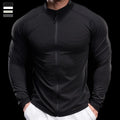 Jaqueta Fitness Masculina de Secagem Rápida e Respirável