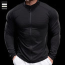 Jaqueta Fitness Masculina de Secagem Rápida e Respirável