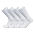 Meias Cano Alto Antiderrapantes para Homens - 4 Pares