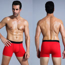 Kit 4 Peças Cuecas Boxers de Algodão Masculino - Conforto e Estilo