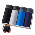 Kit 4 Peças Cuecas Boxers de Algodão Masculino - Conforto e Estilo