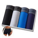Kit 4 Peças Cuecas Boxers de Algodão Masculino - Conforto e Estilo