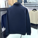 Jaqueta Masculina PlusMen com Meio Zíper e Gola Polo