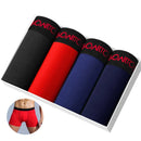 Kit 4 Peças Cuecas Boxers de Algodão Masculino - Conforto e Estilo