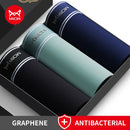 Kit 3 Cuecas Boxers Masculinos MiiOW - Conforto e Proteção Antibacteriana