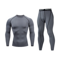 Kit de Roupas de Compressão Masculina para Esportes