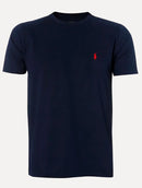 Camiseta Ralph Lauren Masculina Custom Fit - Azul Marinho