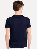 Camiseta Ralph Lauren Masculina Custom Fit - Azul Marinho