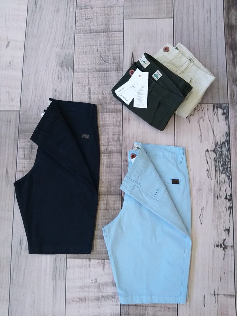 Kit Lacoste - 1 Camisa Polo + 1 Bermuda Sarja